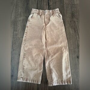 Kids Tan Jeans